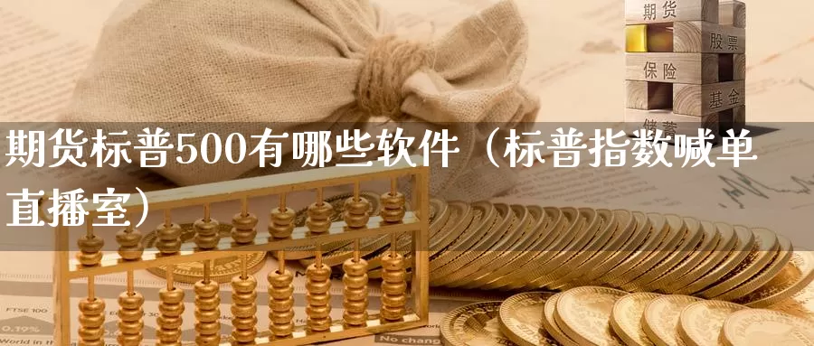 期货标普500有哪些软件（标普指数喊单直播室）_https://www.bfdbrw.com_期货品种_第1张