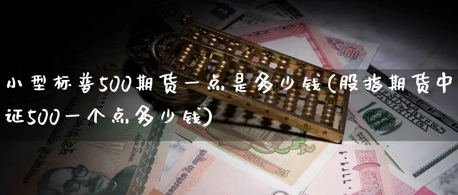 小型标普500期货一点是多少钱(股指期货中证500一个点多少钱)_https://www.bfdbrw.com__第1张