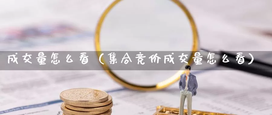 成交量怎么看（集合竞价成交量怎么看）_https://www.bfdbrw.com_金融期货_第1张